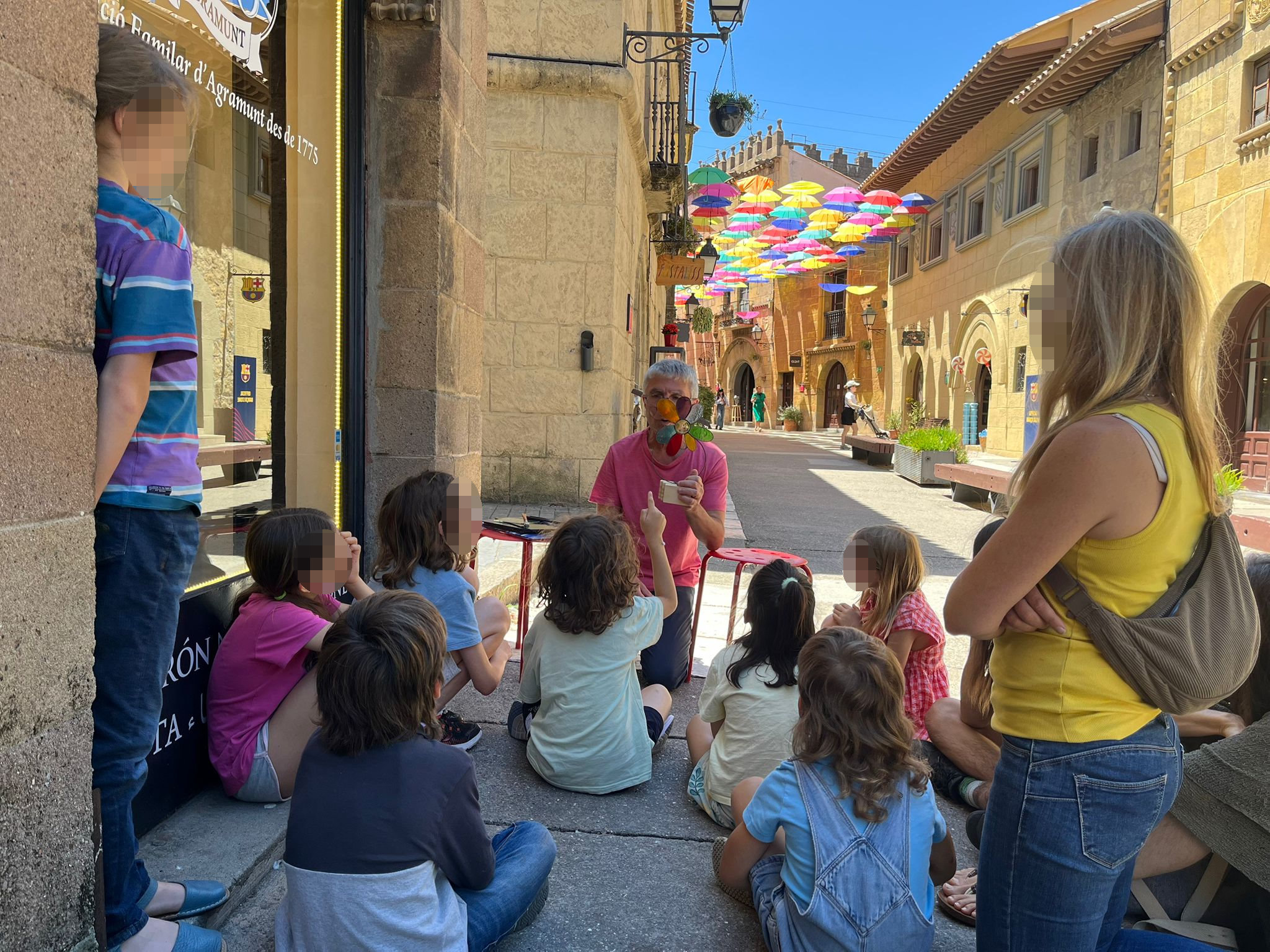 Aprenentatge viu al Poble Espanyol Aprenentatge viu al Poble Espanyol
